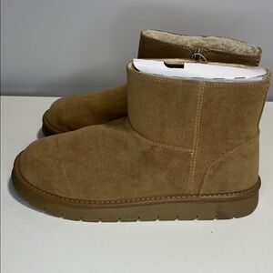 NEW Women's Universal Thread May Faux Suede Booties Memory Foam Insole Size 10